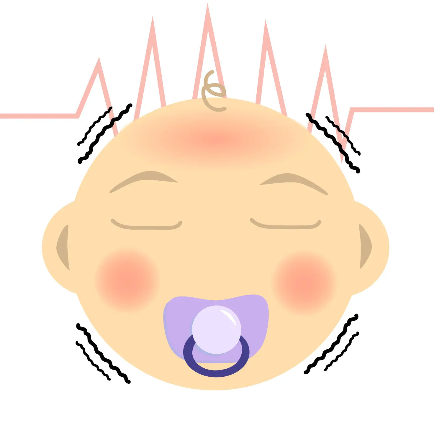 Febrile seizures are fever-induced seizures that are common in small children.