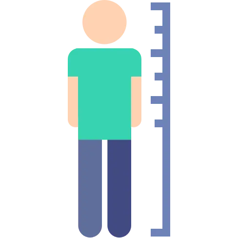 Height is one of the most heritable traits. However, malnutrition during childhood can inhibit natural growth.